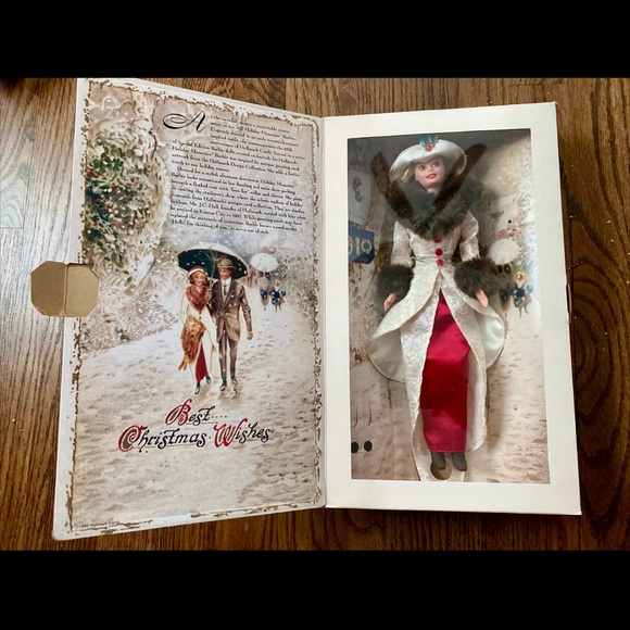 1995 Vintage Special Edition Hallmark Holiday Barbie - Picture 3 of 6